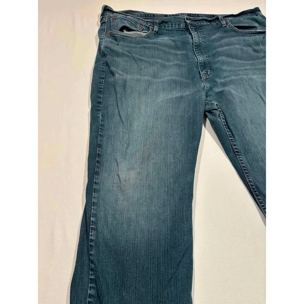 Levis 559 Relaxed Straight Mens Blue Denim Jeans 44x30 Medium Wash 0559-0067